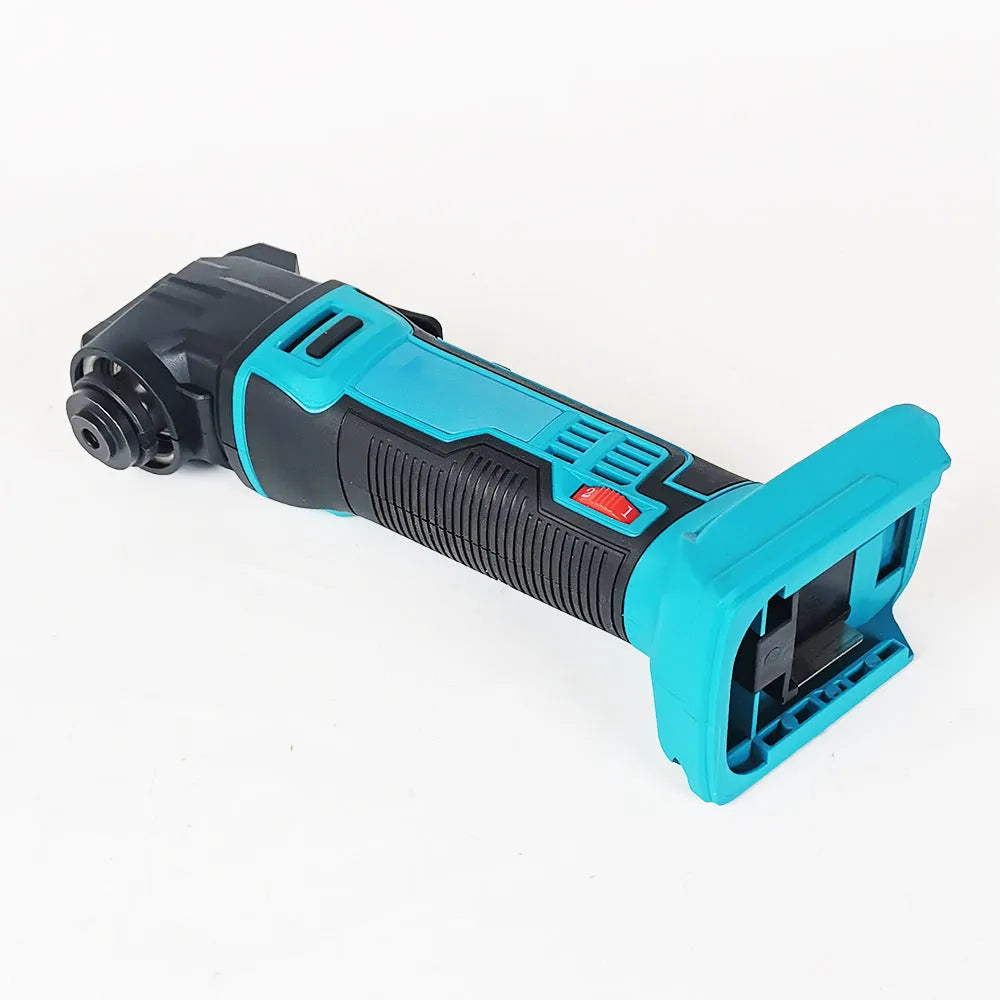 Metal rechargeable brushless lithium battery trimming machine body with dual charger and accessories in plastic box