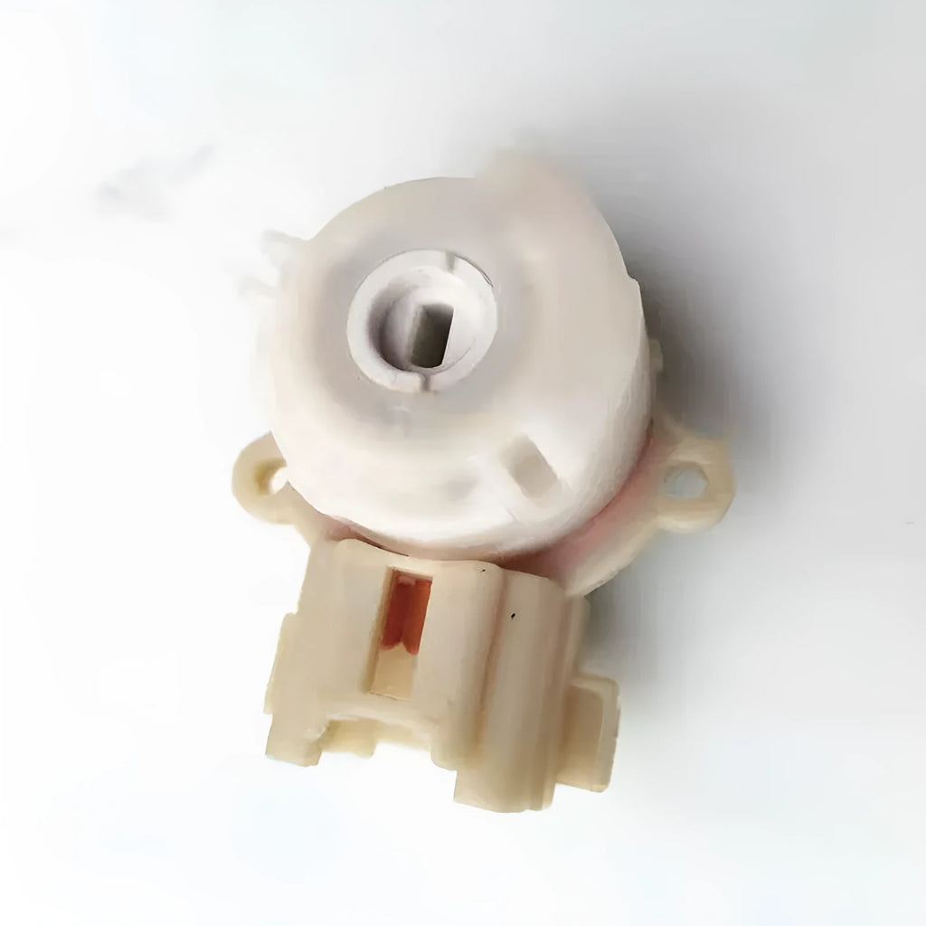 White plastic ignition lock plug for Senya M80 and S80 electric scooters