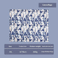 Multifunctional cool gel pet ice mat in sapphire blue, PVC composite fabric, available in sizes 30x40 cm to 50x90 cm
