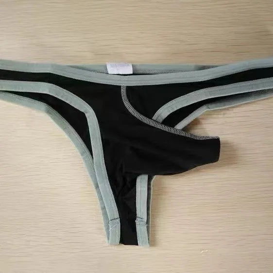 Men's Ice Silk underwear briefs with small nose elephant design in multiple colour options