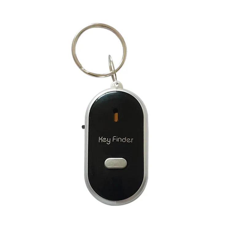Voice control key finder anti-lost device with oval pendant design in five colour options