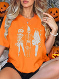Loose fit cotton t-shirt in multiple colours with short sleeves and round neck