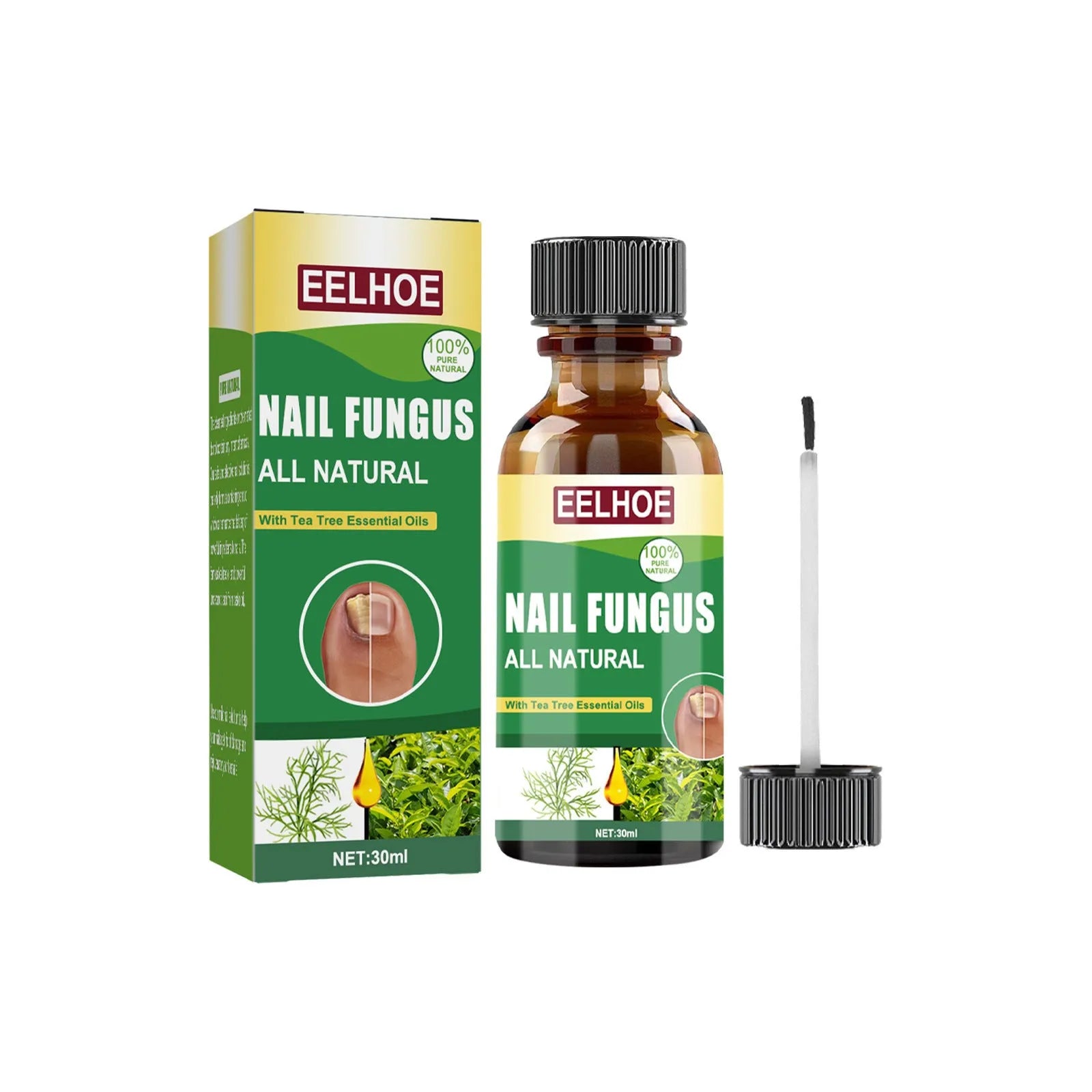 30ml bottle of tea tree oil nail repair liquid for thickened fingernails and toenails