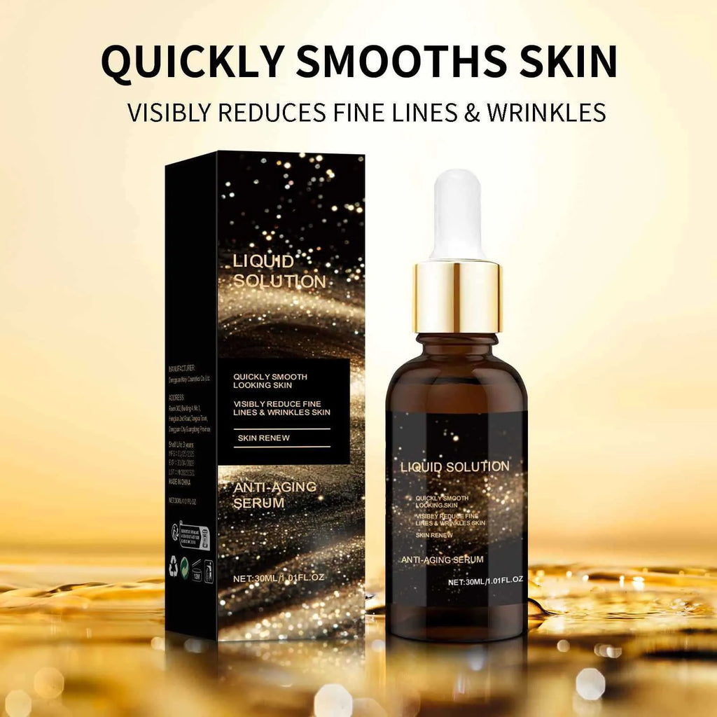 30 ml facial moisturising solution bottle with hyaluronic acid and glycerin formula
