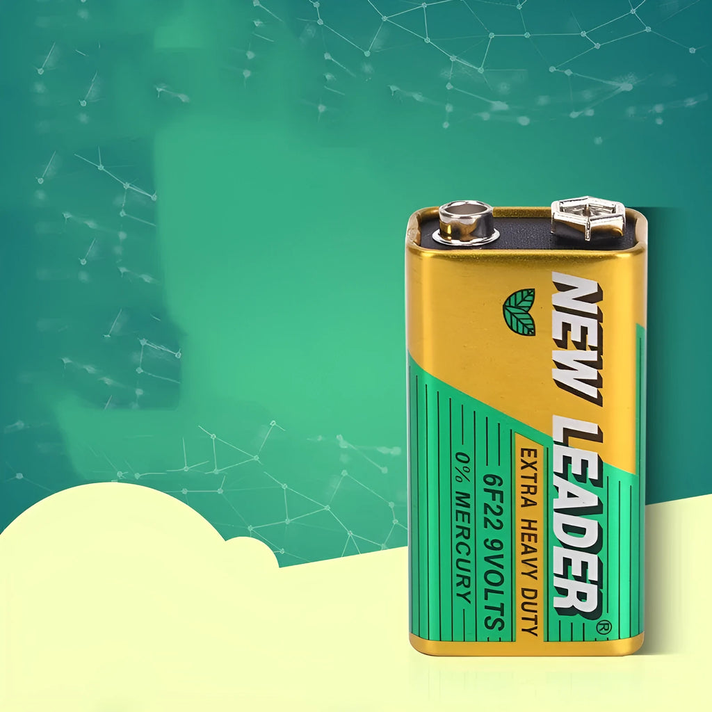 A single Xinlida brand 9V alkaline battery with 6F22 model and 200mAh capacity label.