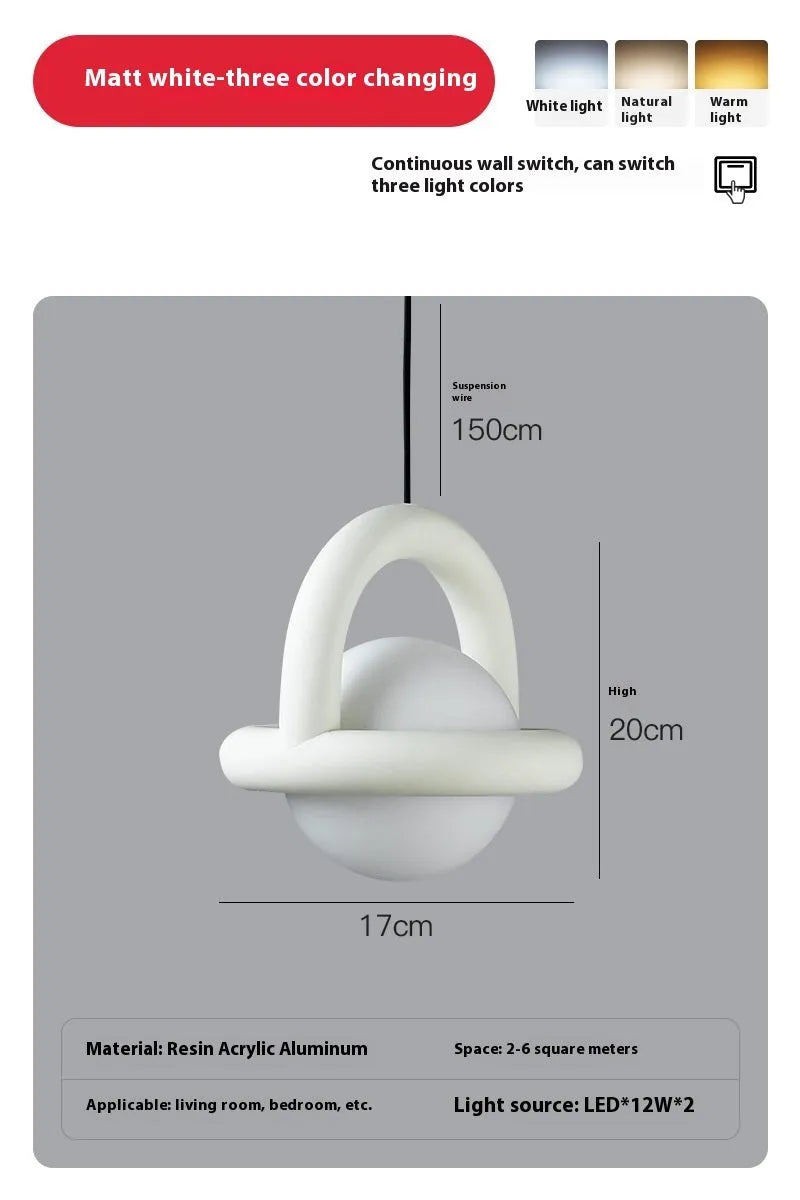 Nordic style hanging line pendant lamp in matte finish with variable lighting options