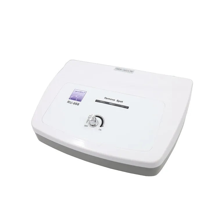 White electronic spot removal pen for professional beauty salon treatments