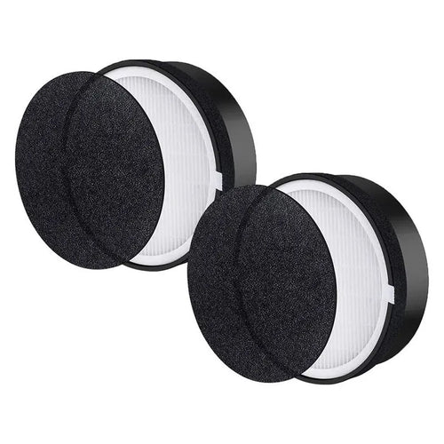 Levoit LV-H132 air purifier replacement pre-filter measuring 19cm square with filter screen and cotton.