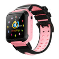 E7 children's smart watch with 4G full netcom on wrist showing 1.54-inch IPS screen and video call function