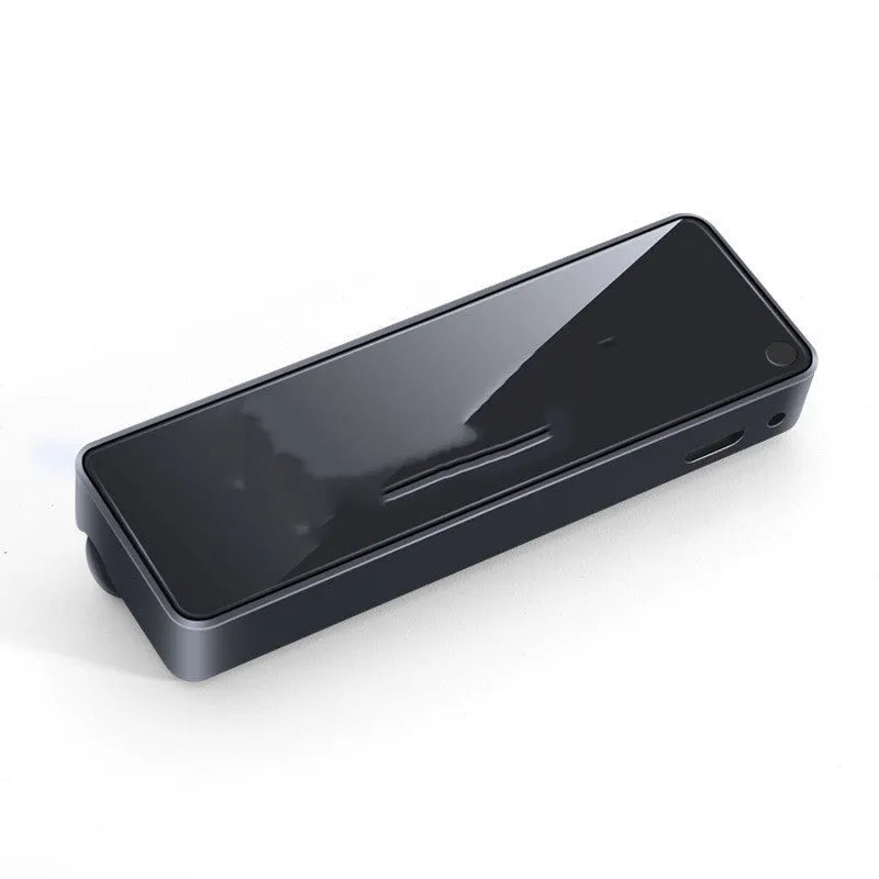 Black car vent aromatherapy light with LED illumination and fragrance diffuser