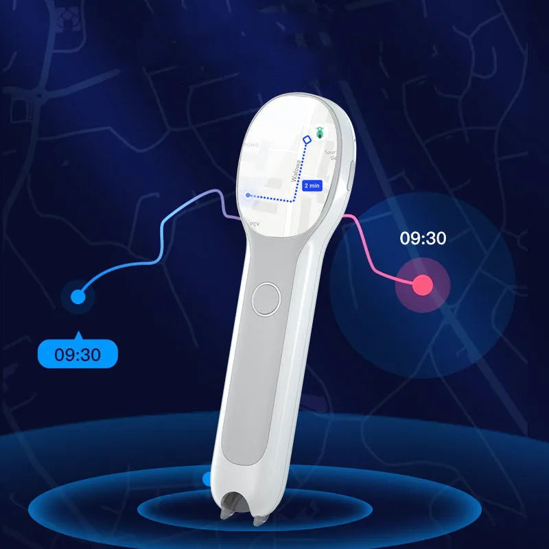 White universal reading pen with translation functions for bilingual book scanning
