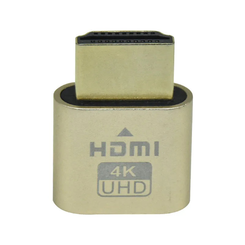 26.5mm HDMI graphics card virtual display dummy plug adapter in multiple colour options