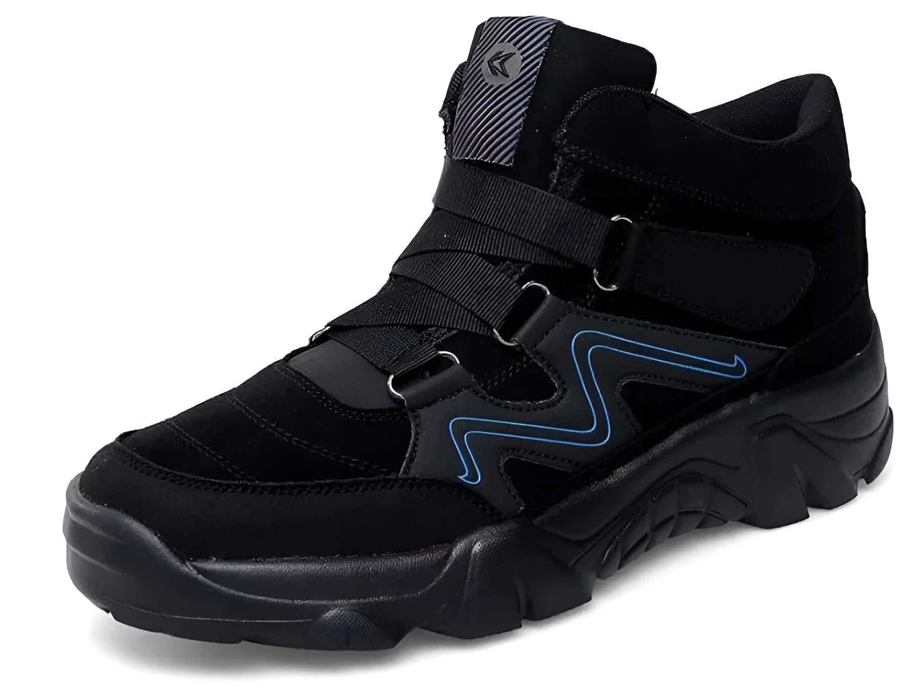 Men's casual shoes in black, brown, dark grey, black white, and black blue colour options.