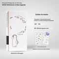 Simple style plaid journal book with paper cover and stickers in packaging