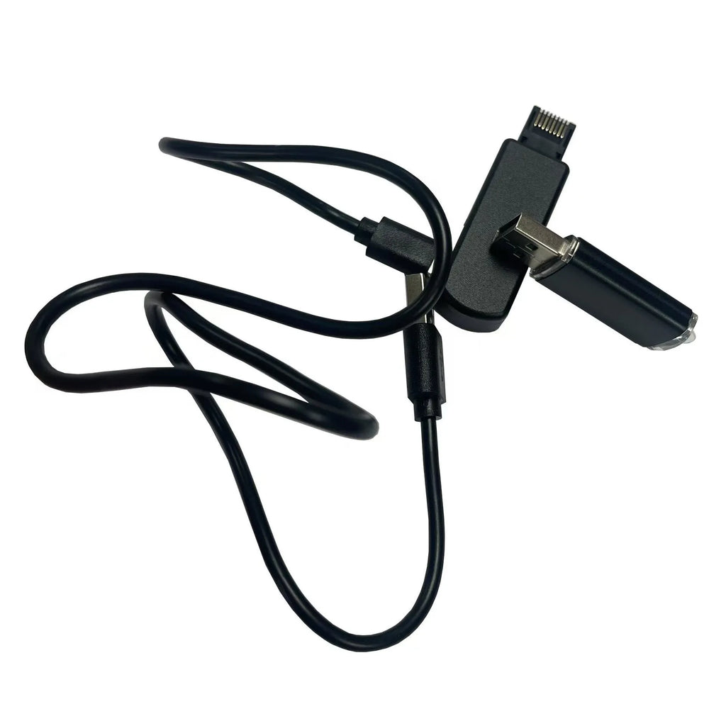 Black Alloy Host System USB Drive Tool adapter for gaming consoles with Ethernet port
