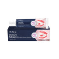 40g tube of denture fixing adhesive cream on a blue background.