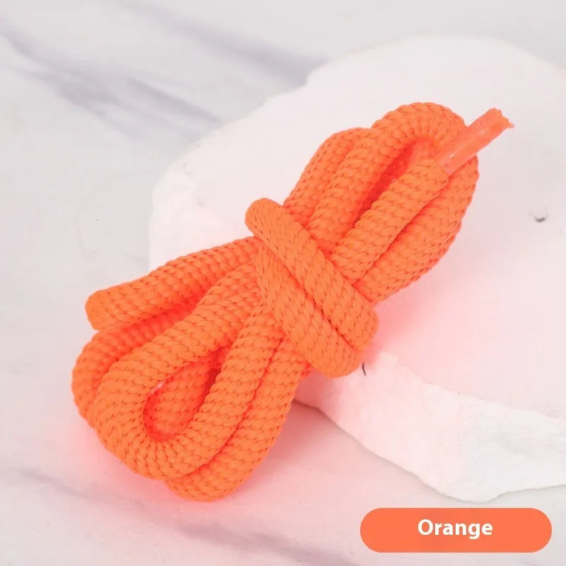 Oval shoelace adapter rope showing 1.0cm width and multiple colour options including black, pink, and lake blue