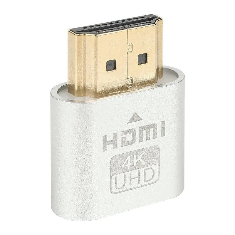 26.5mm HDMI graphics card virtual display dummy plug adapter in multiple colour options