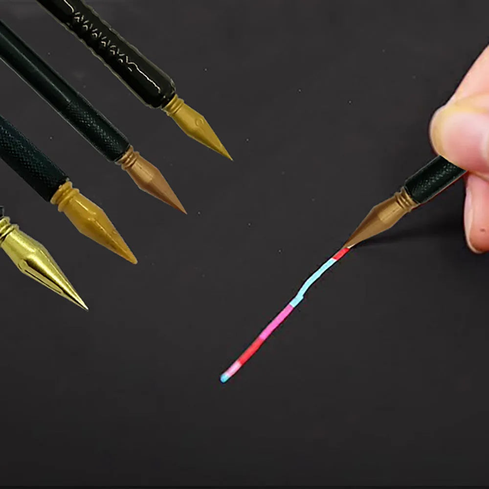 PS plastic scratch art pen for children's rainbow scratch paper drawing activities