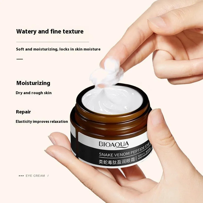 30g peptide firming eye cream container for dark circles and moisturising