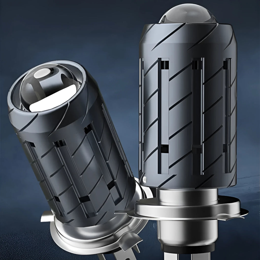 Chunfeng motorcycle LED headlight conversion bulb with integrated far and near beam functions