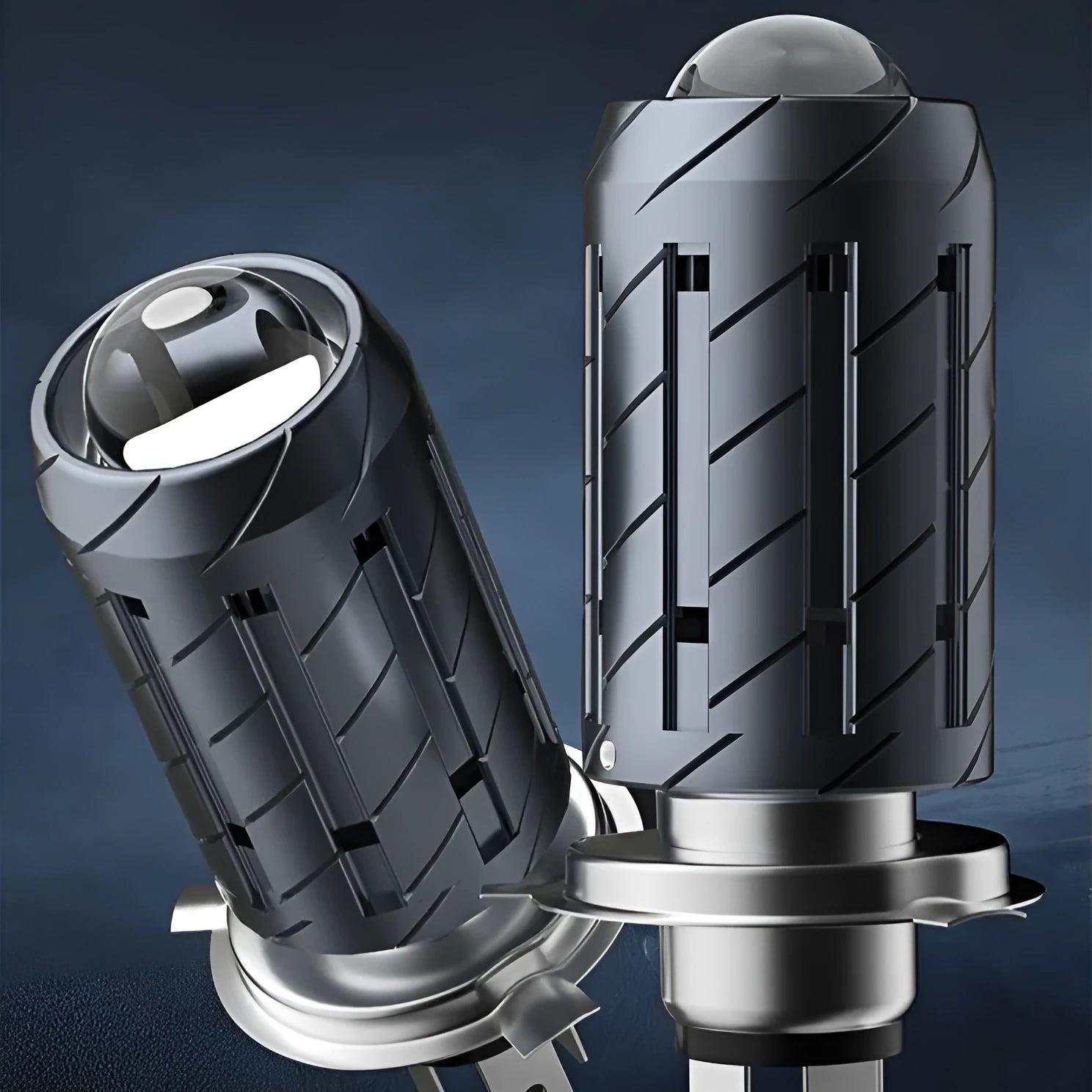 Chunfeng motorcycle LED headlight conversion bulb with integrated far and near beam functions