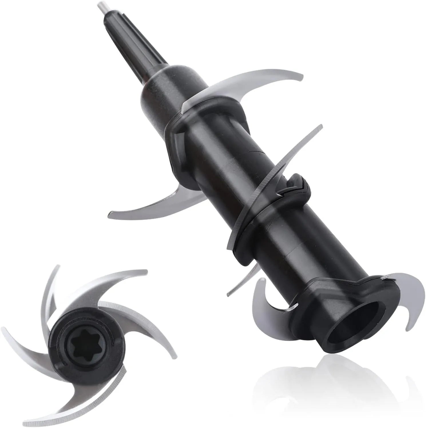 304 stainless steel juicer knife seat replacement accessory showing six-stack blade holder.