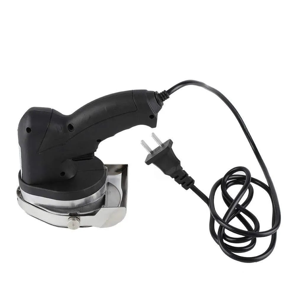 KS-100E black electric meat cleaver with adjustable thickness for turkey and meat processing