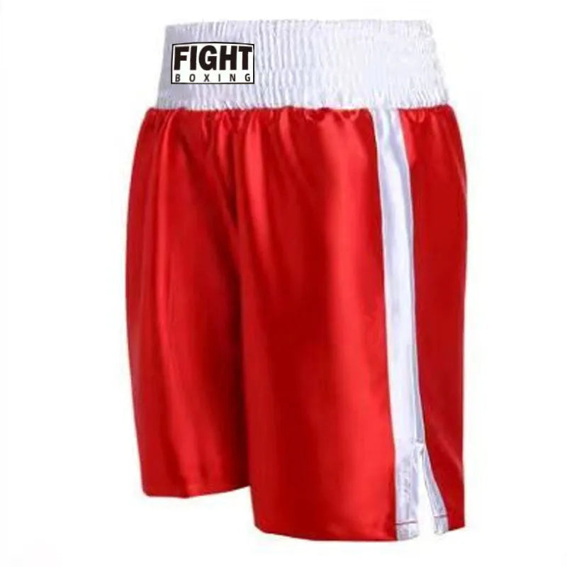 Boxing training shorts in multiple colour combinations with contrasting waistbands and side stripe detailing