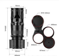 Black ABS plastic car water cup holder with retractable adjustable base for drink bottles