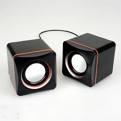 Black square USB desktop speaker for 700B computer model