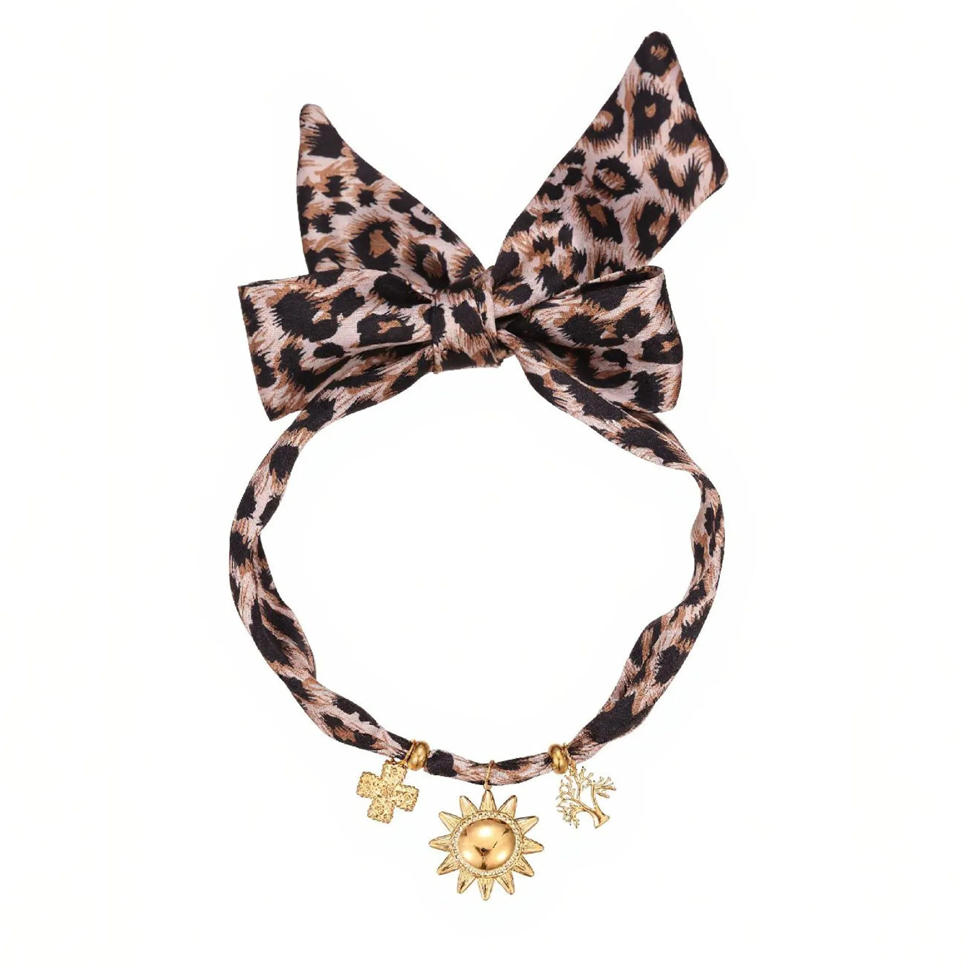 Women's stainless steel necklace with geometric pendant and 18K gold plating