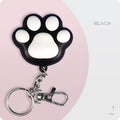USB rechargeable infrared laser teaser toy for cats with keychain attachment