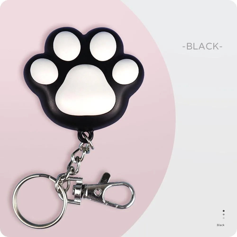 USB rechargeable infrared laser teaser toy for cats with keychain attachment