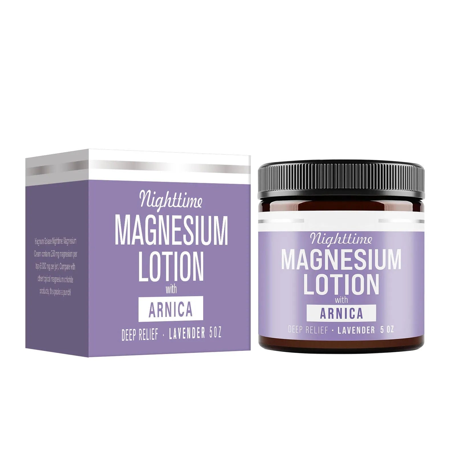150ml Magnesium Body Butter Cream jar with shea butter and magnesium chloride