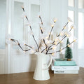 65cm long pink LED phalaenopsis branch decorative light with battery operation for bedroom