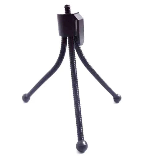 Mini foldable tripod with universal ball head for iPhone cameras