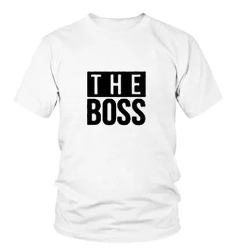 Men's round neck T-shirt with printed design, short sleeves and loose fit