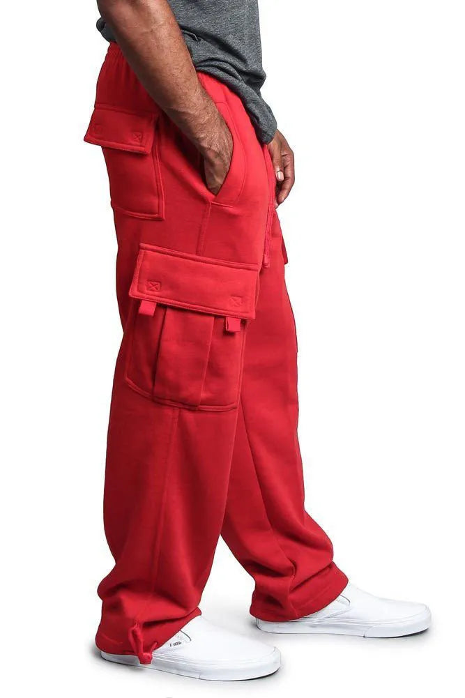 Casual multi-pocket loose straight-leg overalls in polyester broadcloth, black colour, flat front with drawstring waist