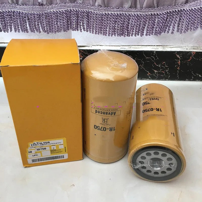 1R-0750 specification fuel filter element with filter paper construction