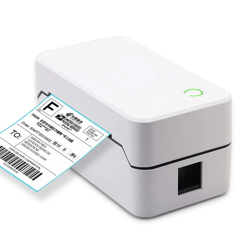 Thermal Express TDL401H Bluetooth and USB thermal printer showing compact 149mm length design