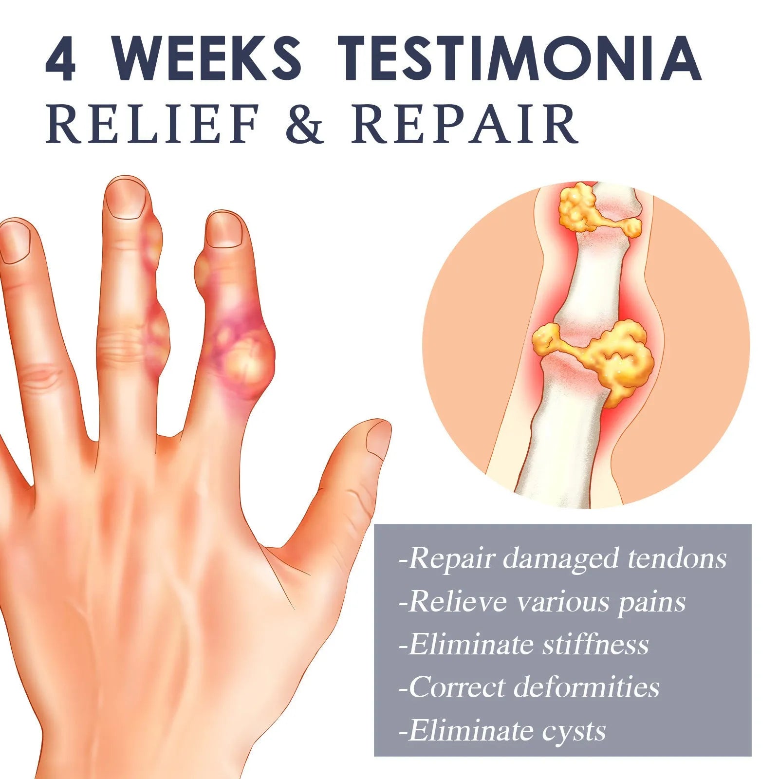 20g tube of Joint Pain Massage Care Cream for muscle and joint relief