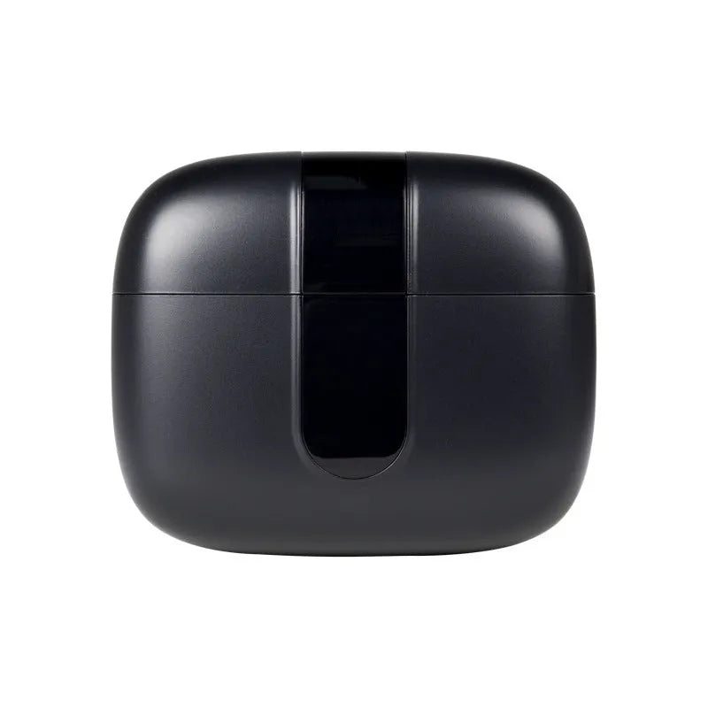 Jerry X08 wireless Bluetooth in-ear headset with digital display and USB charging case in Black, Grey, or White colours