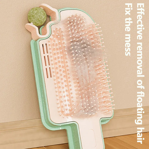 Ice cream cone shaped cat scratching toy with feather or mint ball attachments