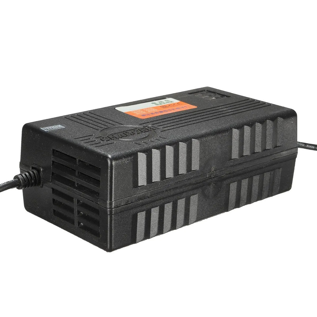 Black 72V20AH electric car charger for lead-acid batteries with AU EU US plug options