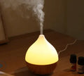 Asakusa wood grain finish ultrasonic essential oil aroma diffuser with USB cable