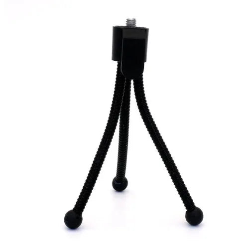 Mini foldable tripod with universal ball head for iPhone cameras
