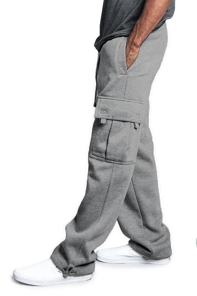 Casual multi-pocket loose straight-leg overalls in polyester broadcloth, black colour, flat front with drawstring waist
