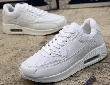 Men and women running shoes in candy colour with cushioning and shock absorption, low top retro casual sneakers