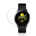 Samsung Galaxy Watch Active tempered glass screen protector with transparent full coverage design
